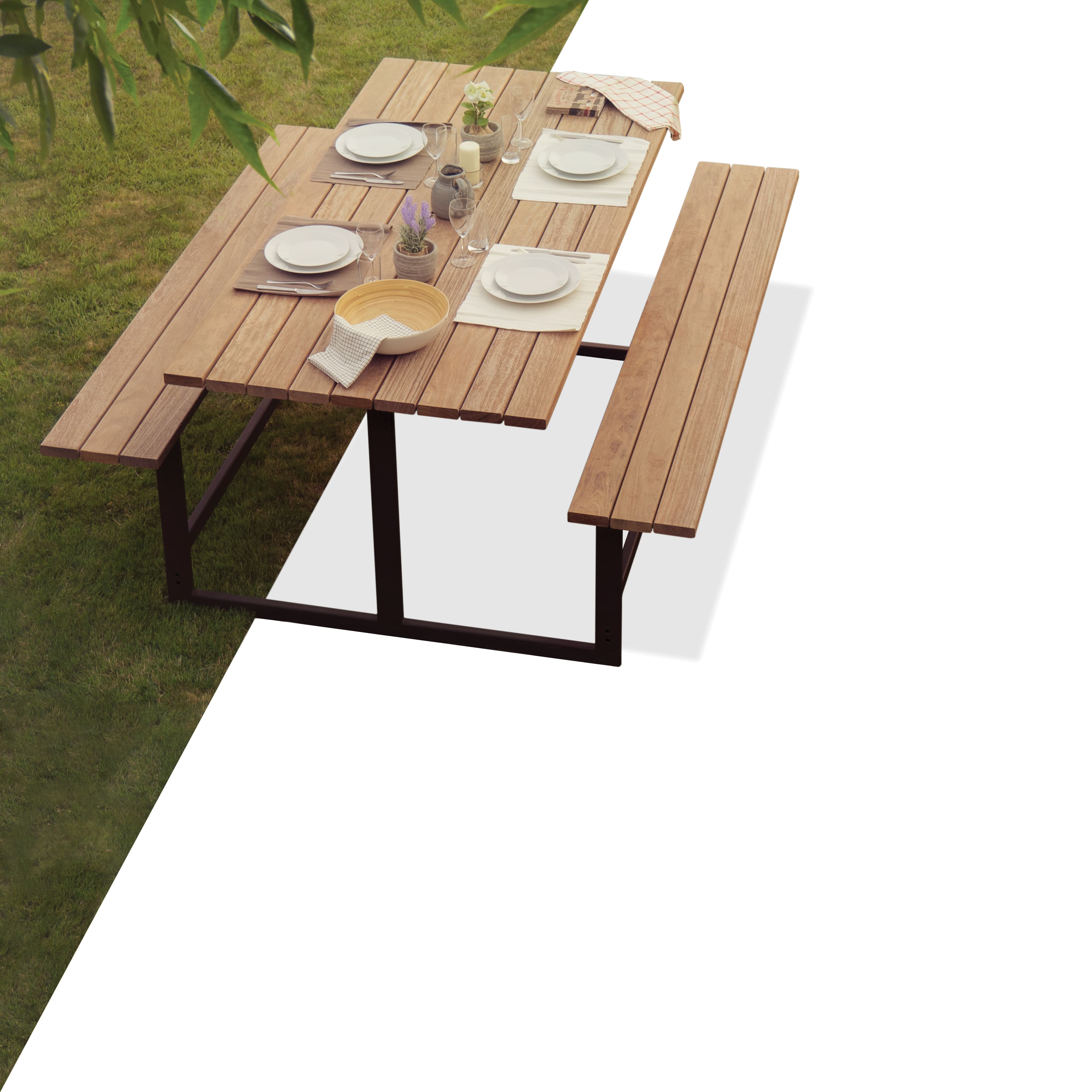 Alto Picknick Hout Tuinmeubilair